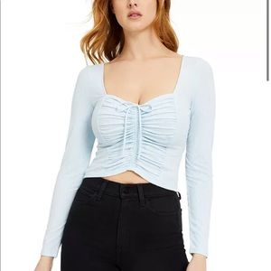 NWT Guess Ruched Top